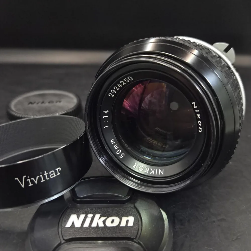 Nikon New NIKKOR 50mm F1.4 非Aiレンズ