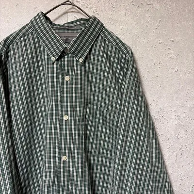 Eddie Bauer エディーバウアー シャツ チェック コットン L