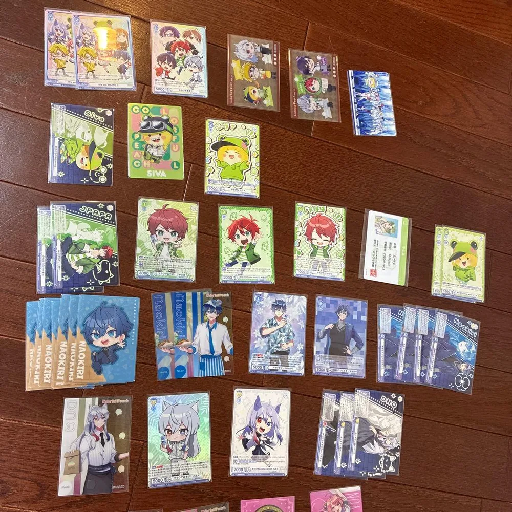 カラフルピーチ トレーディングカード