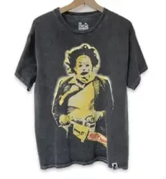 【レア】悪魔のいけにえ テキサスチェーンソー ホラー映画 ムービーTシャツ