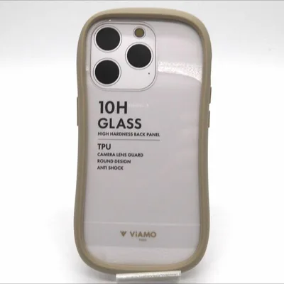 新品 iPhone 15 Pro 耐傷・耐衝撃ハイブリッドケース ベージュ N6