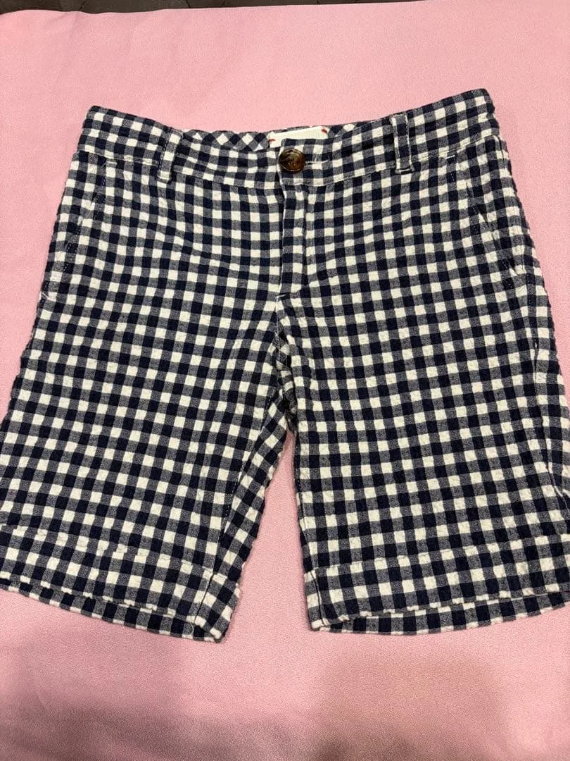 【お値下げ不可・サイズ5】GUCCI グッチ キッズ ハーフパンツ チェック