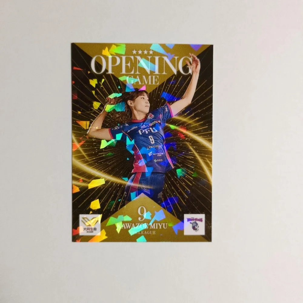 PFUブルーキャッツ トレーディングカード 川添美優 選手 SVリーグ