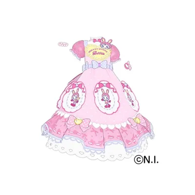 メゾピアノスイートリボン ワンピース
