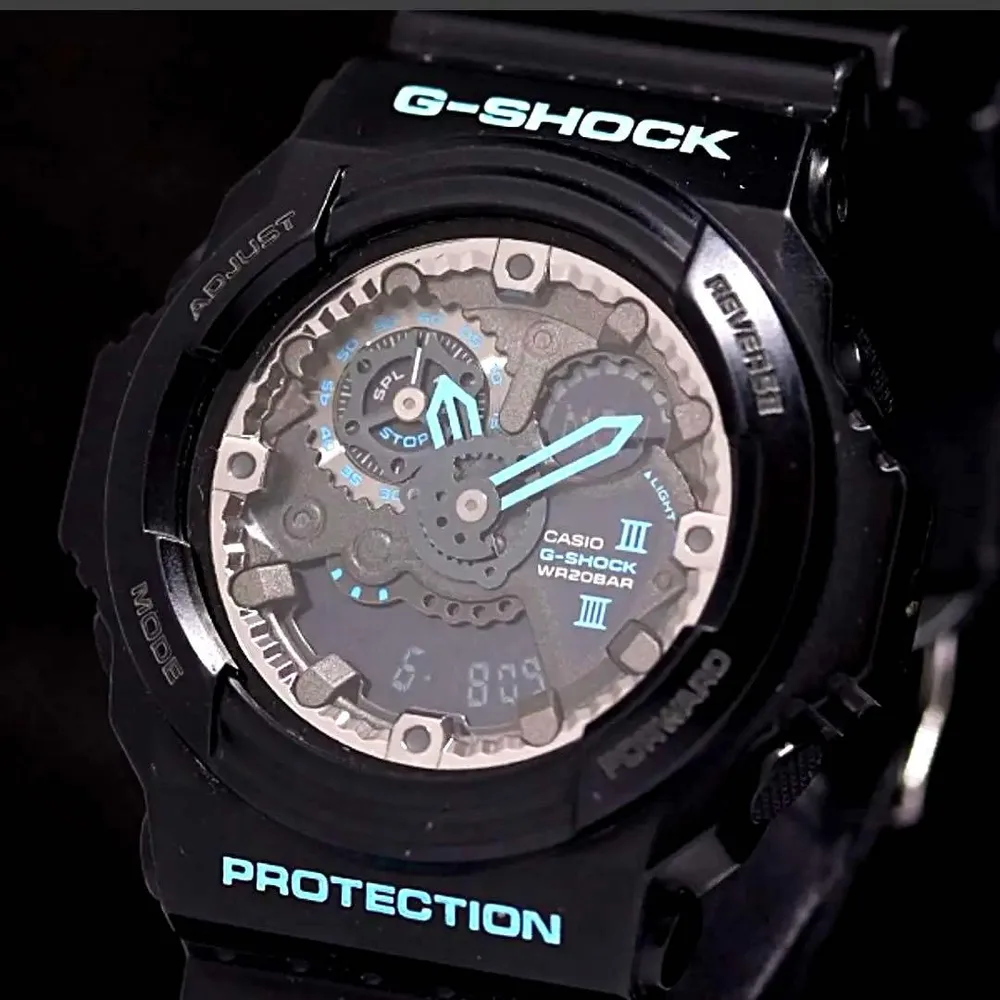 y2k 00s カシオ G-SHOCK GA-300BA 電池交換済 稼働品 黒