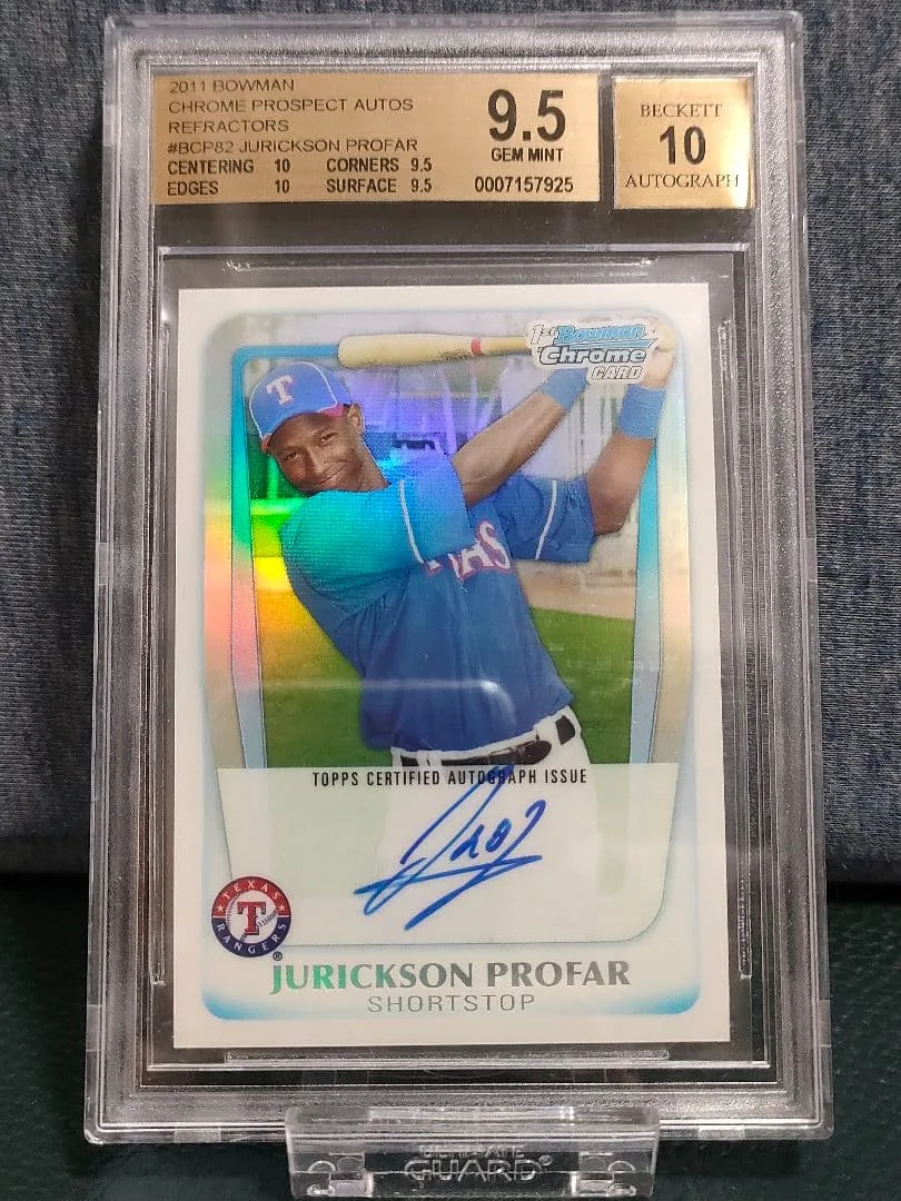 2011 Bowman Jurickson Profar 直筆サイン /499
