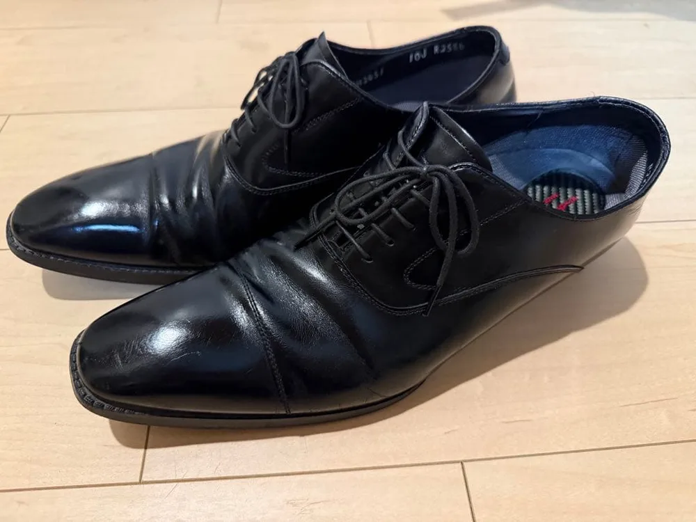REGAL ブラック 革靴 冬底 25.5センチ B22H2451