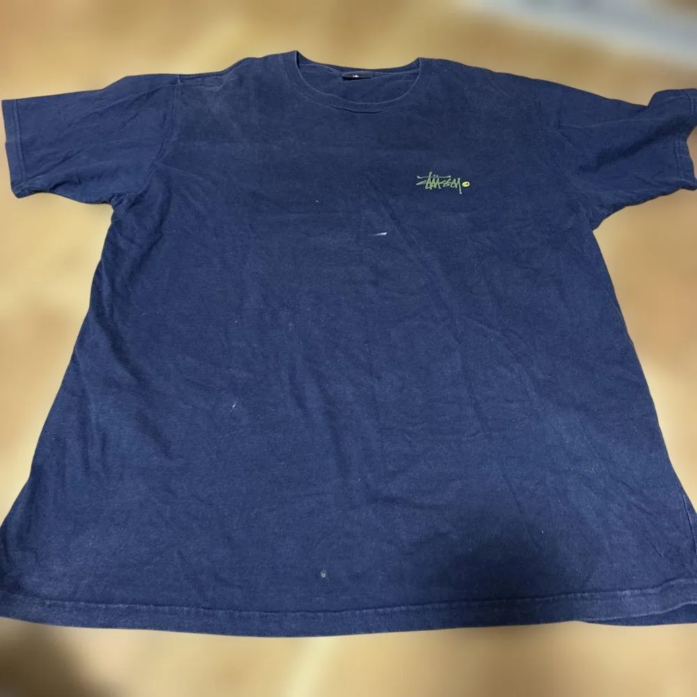 STUSSY ステューシー Tシャツ ネイビー L