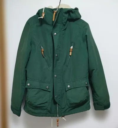 【日焼けあり】FREAK'S STORE 3way マウンテンパーカー グリーン