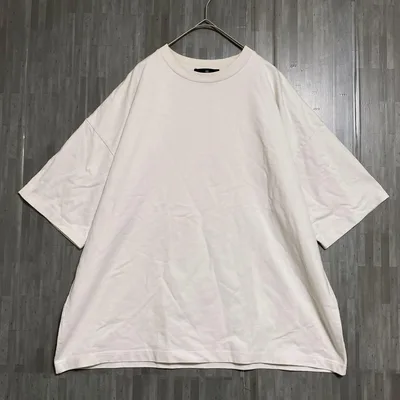 モノマート クルーネックTシャツ 白 M