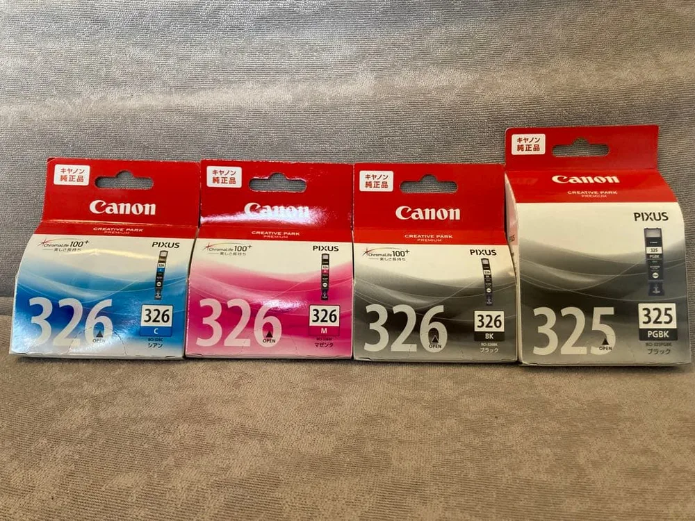Canon 純正インク BCI-326 BCI-325 4色セット 取付期限内‼︎