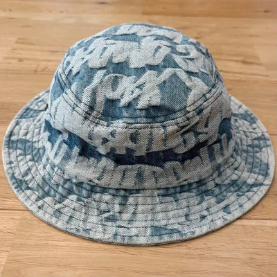 Supreme Fat Tip Jacquard Denim Crusher