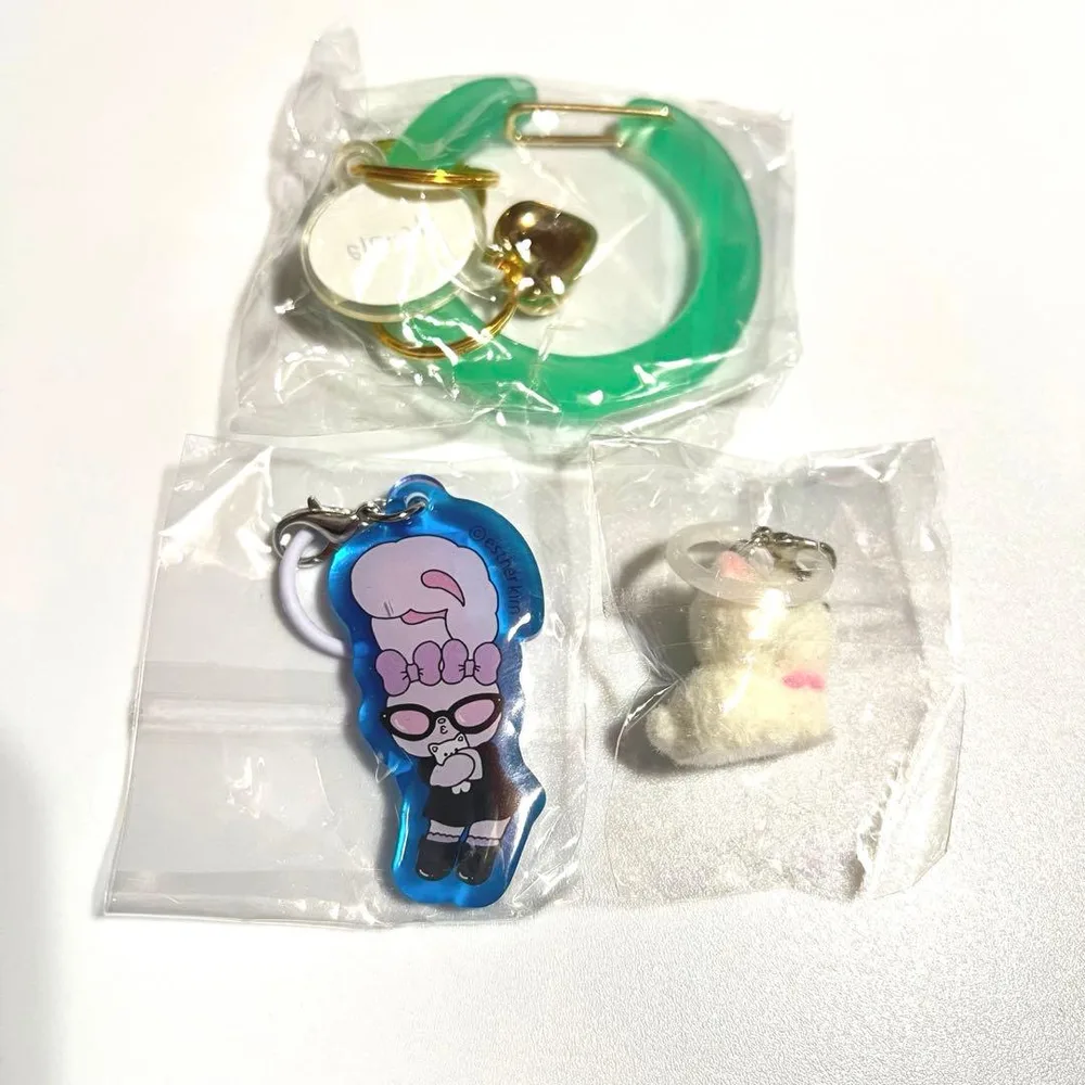 エスターバニー アクリルチャーム C-pla カラビナ めじるしアクセサリー