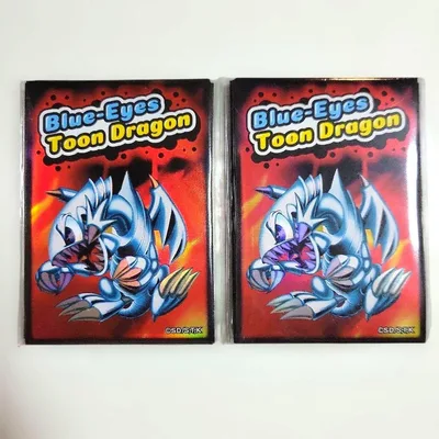 ブルーアイズ・トゥーン・ドラゴン スリーブ 2個セット 遊戯王