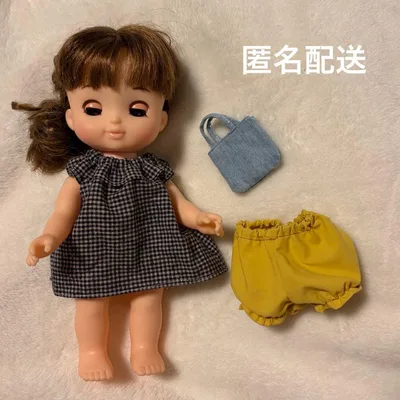 ハンドメイド メルちゃん ソランちゃん 服 ワンピース かぼちゃパンツ バッグ