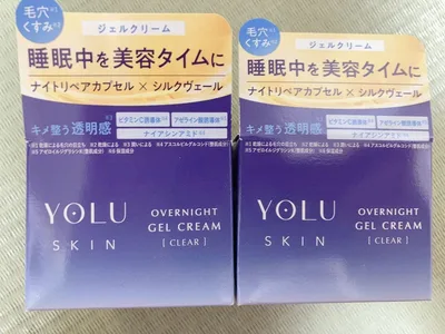 YOLU スキン オーバーナイトクリーム モイスト