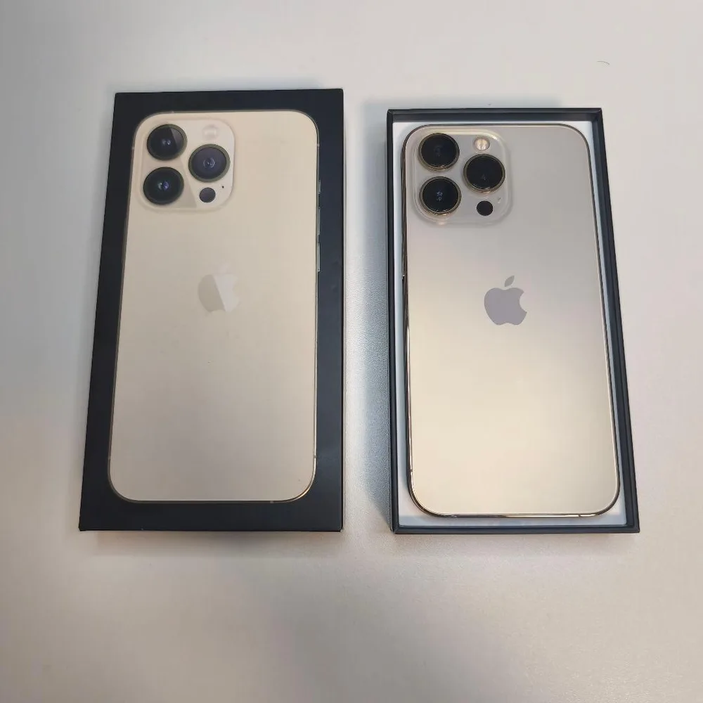 超美品 iPhone13Pro 256GB ゴールド 純正バッテリー100%