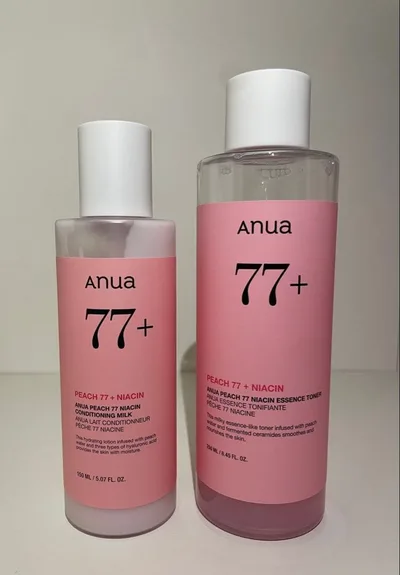 Anua peach77+ 桃 化粧水・乳液セット