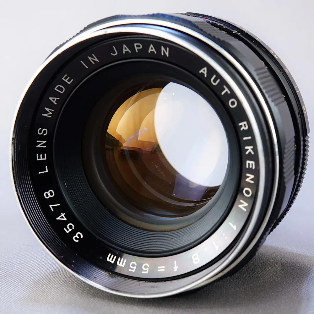 RICOH AUTO RIKENON 55mm F1.8 M42 オールドレンズ