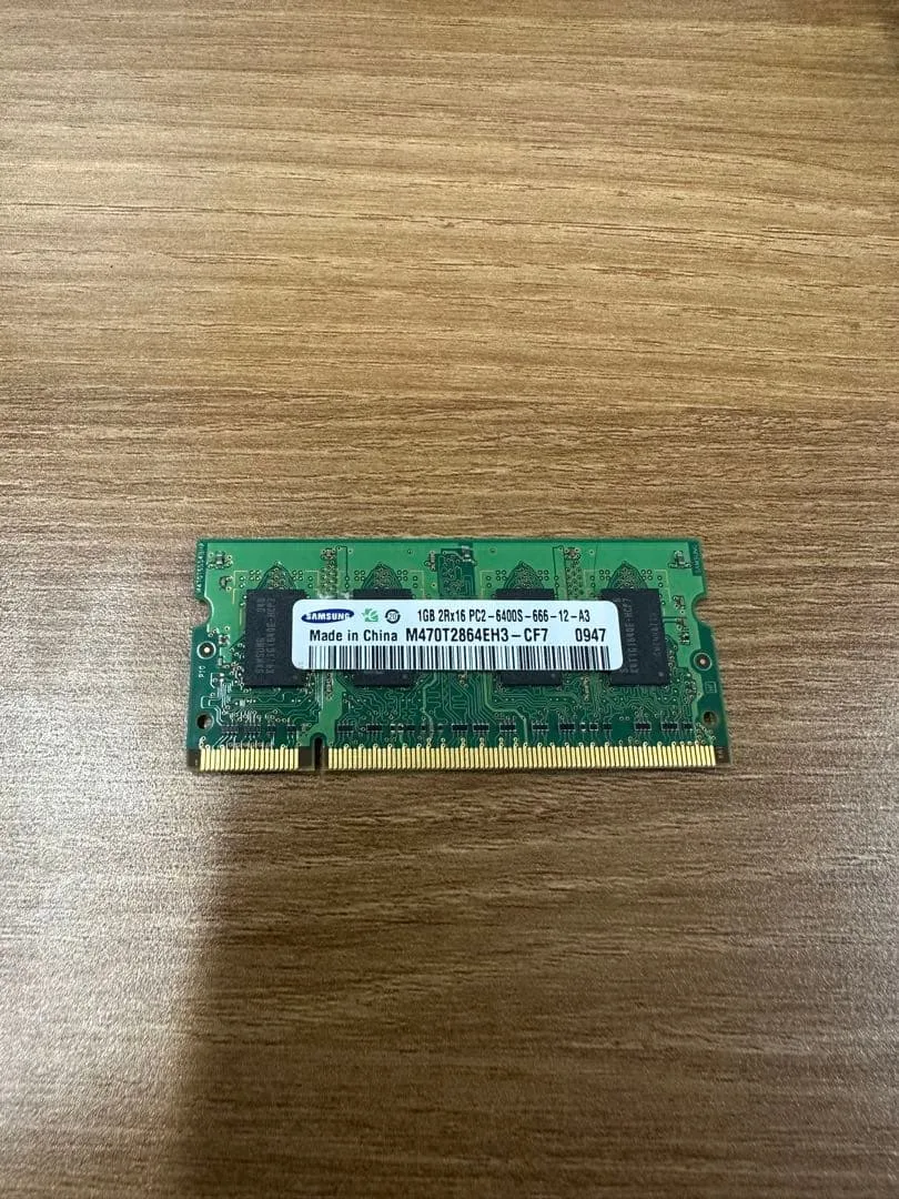 サムスンノート用メモリ 1GB PC2-6400S 東芝/Dynabook