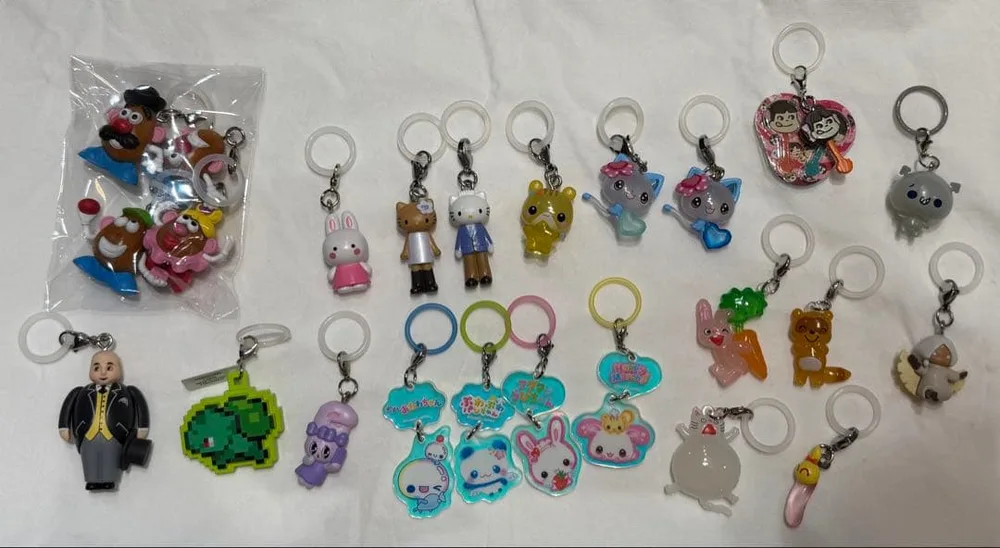 めじるしアクセサリーセット ガチャガチャ