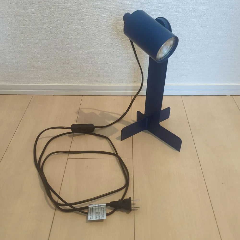 【廃盤】IKEA テーブルライト デスクライト ブルー