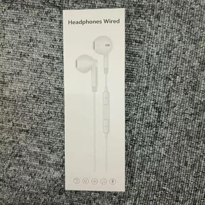 Headphones Wired 有線イヤホン マイク付き ホワイト