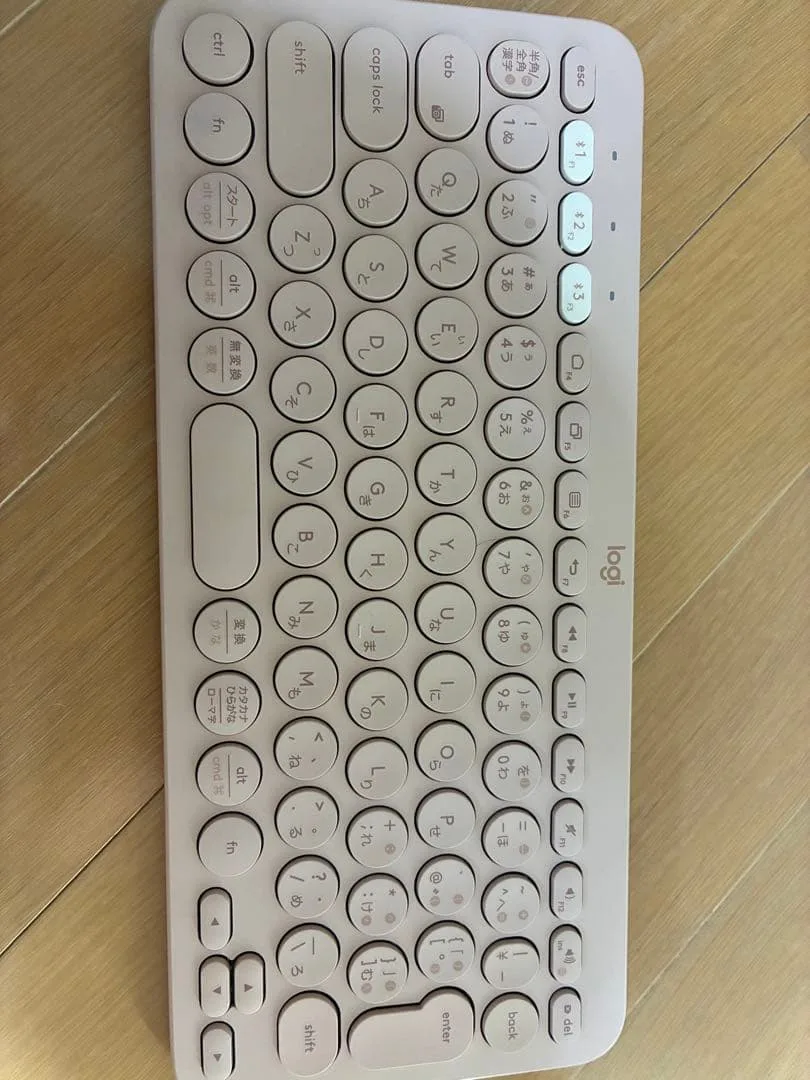 ロジクール Bluetooth ピンク キー キーボード 本体のみ。箱無し