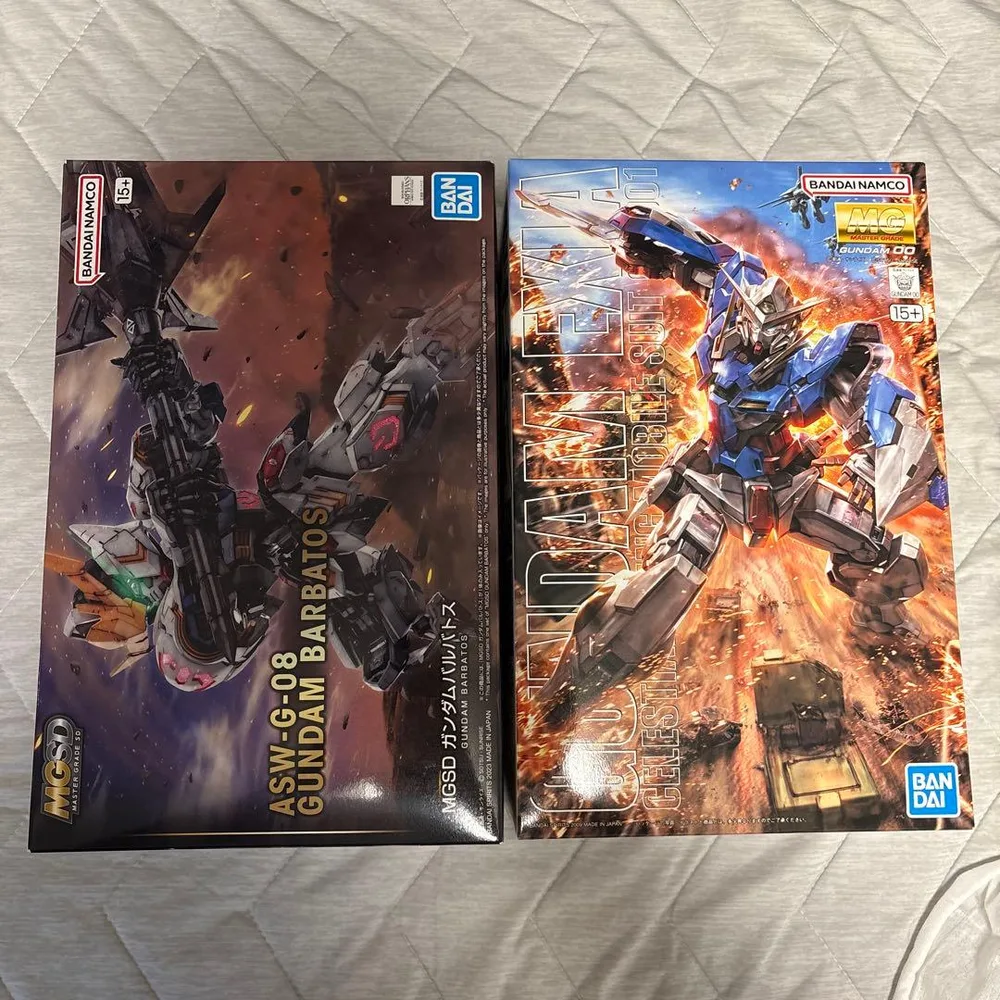 MGSD กันดั้ม Barbatos MG กันดั้ม Exia เซ็ต