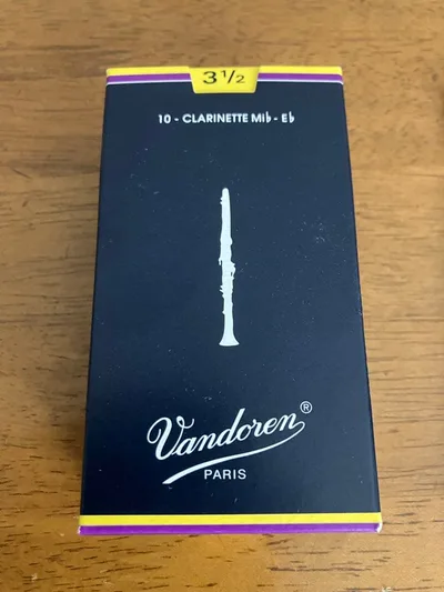 Vandoren Clarinet Reed Eb Tube 3.5 ชุด 7 ชิ้น