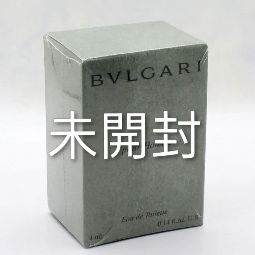 未開封 ブルガリ プールオム 4ml ミニ香水 ブルガリプールオム ブルガリオム