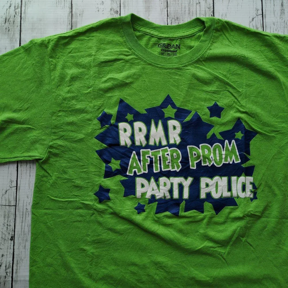 アメリカ古着 ギルダン アメカジ 良色 デザイン プリント Tシャツ