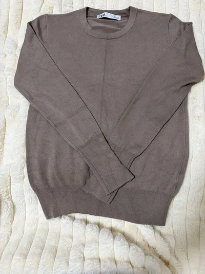 ZARA ニット ブラウン レディース