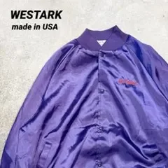80s USA製 WESTARK ボーリング ナイロンスタジャン ヴィンテージ