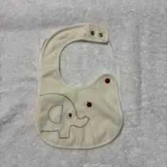 ゾウさん刺繍 スタイ よだれかけ ベビー