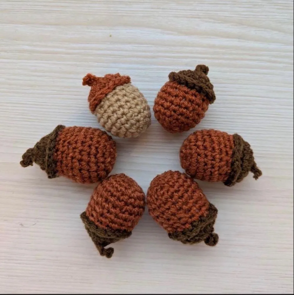 ハンドメイド 編み物 あみぐるみ キノコ