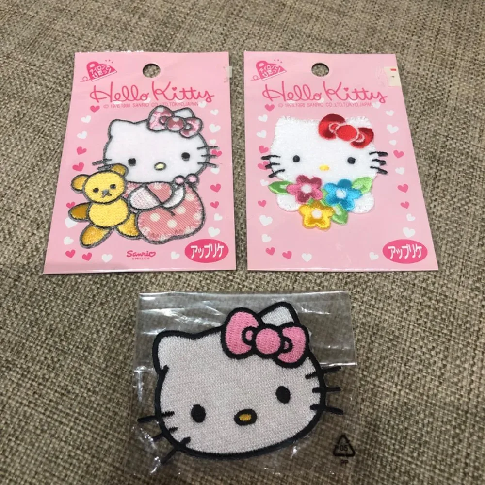 サンリオ キティ レトロワッペンセット