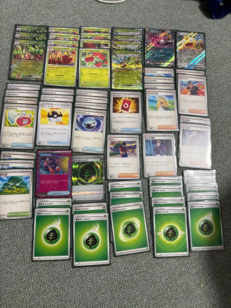 ポケモンカード カミツオロチex オーガポンex 構築済みデッキ ニャース入り