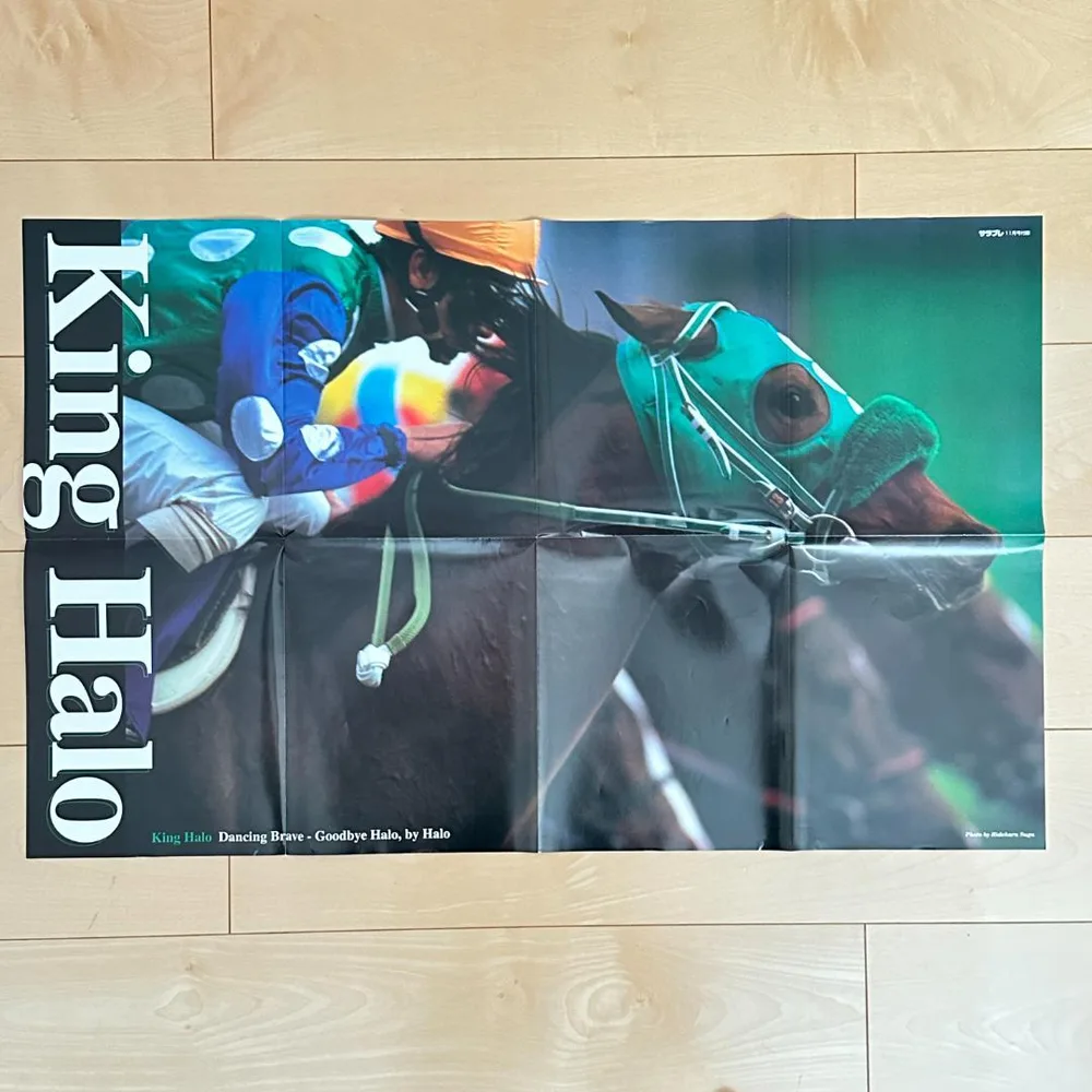 キングヘイロー サラブレ付録 ポスター 高松宮記念