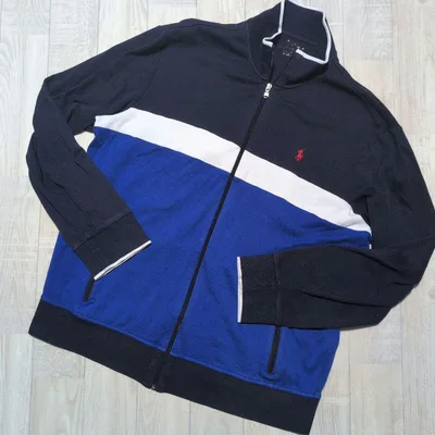 POLO RALPH LAUREN XL フルジップ 切替 ジャケット