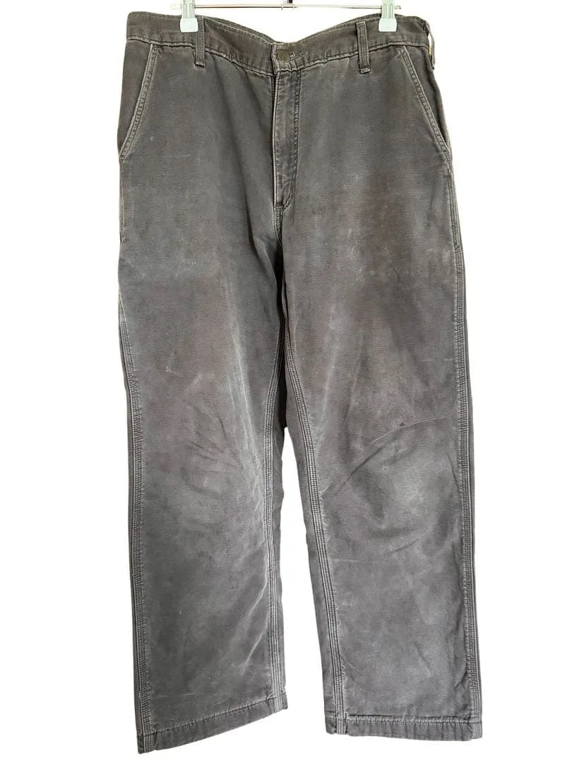 Carhartt フランネルライナー ダックパンツ W33 L30