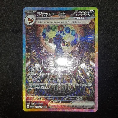 ブラッキーex SAR 217/187 テラスタルフェスex ポケモンカード