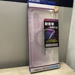 ELECOM Galaxy A36 5G ケース ハイブリッド クリア