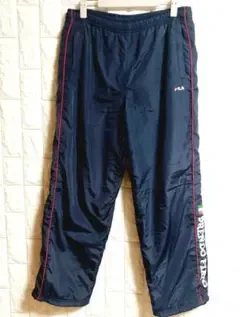 FILA フィラ ジャージ パンツ ネイビー スポーツ M L