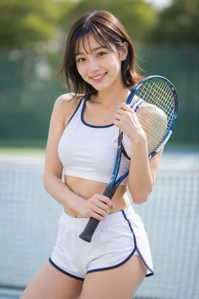 S010 AI美女画像 L版 写真プリント 生写真 巨乳 ポスター スポーツ