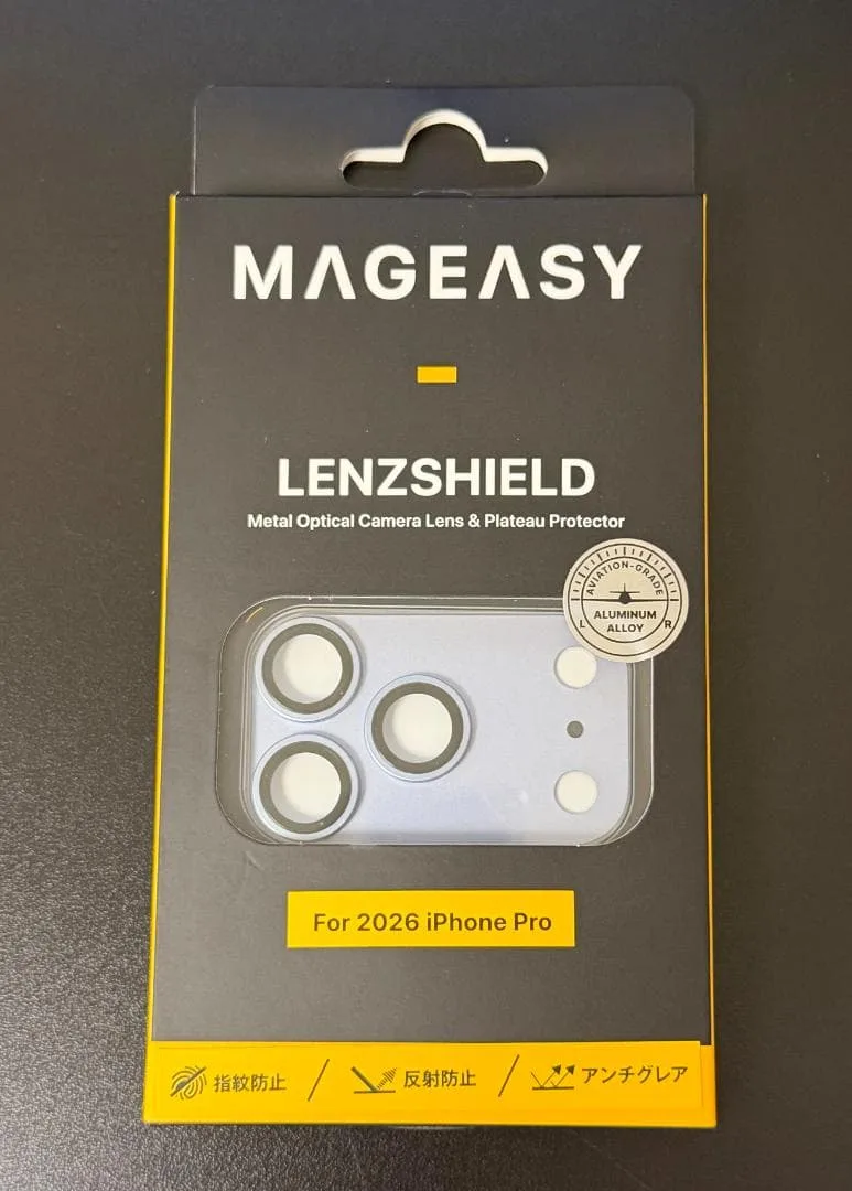【MagEasy】 iPhone 18 Pro 対応 カメラ保護 フィルム