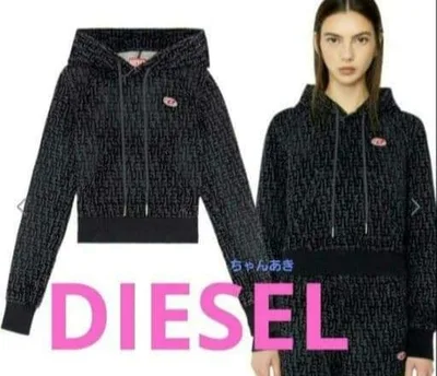 ディーゼル トラックデニム パーカー モノグラム☆完売品☆