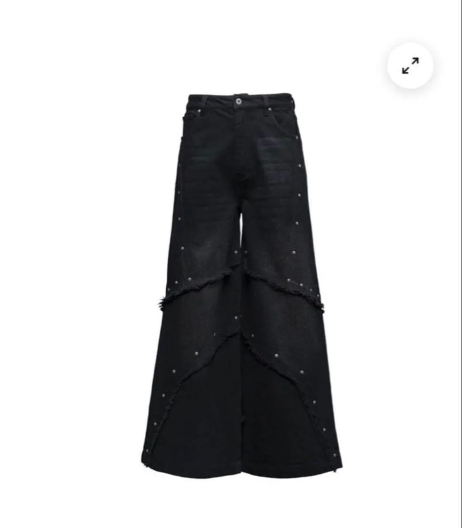 jentlouis Cut-Off Denim Pants
