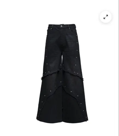 jentlouis Cut-Off Denim Pants