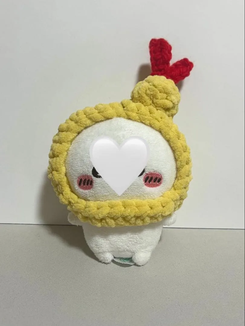 ちいかわ ぬい用 エビフライ ニット帽 おすわりぬいぐるみ